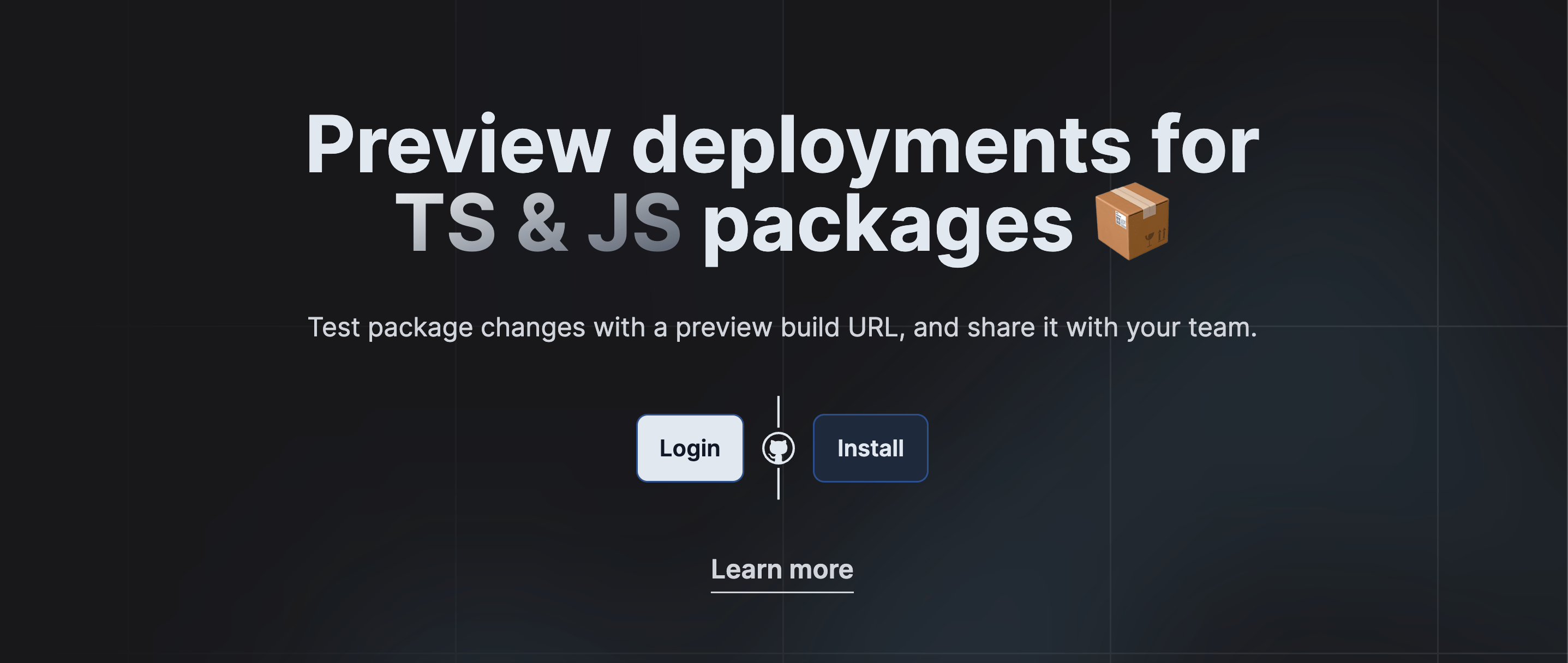 PrePack Preview Deployments for TS & JS packages